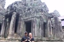 Rishav and Brittany Kohli, Siem Reap , Cambodia