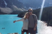 Mackenzie and Kevin Whitney, Lake Louise Canada